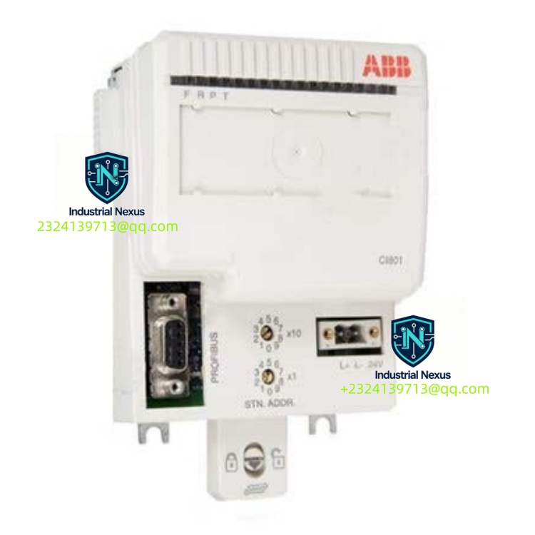 ABB CI801 3BSE022366R1 PROFIBUS DP-V1 Communication Interface Module