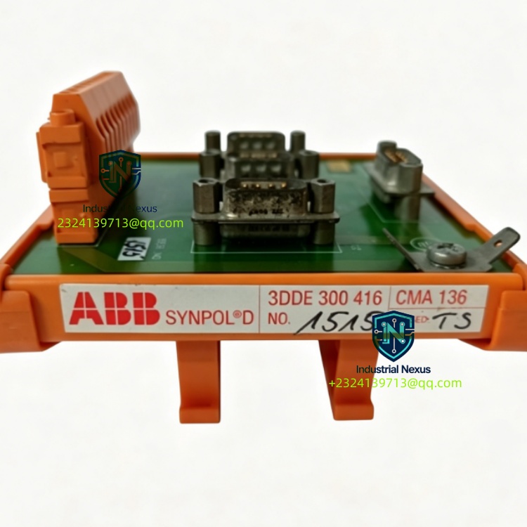 ABB CMA136 3DDE300416 SYNPOL D Protection Interface Terminal Board Generator Control Spare Part