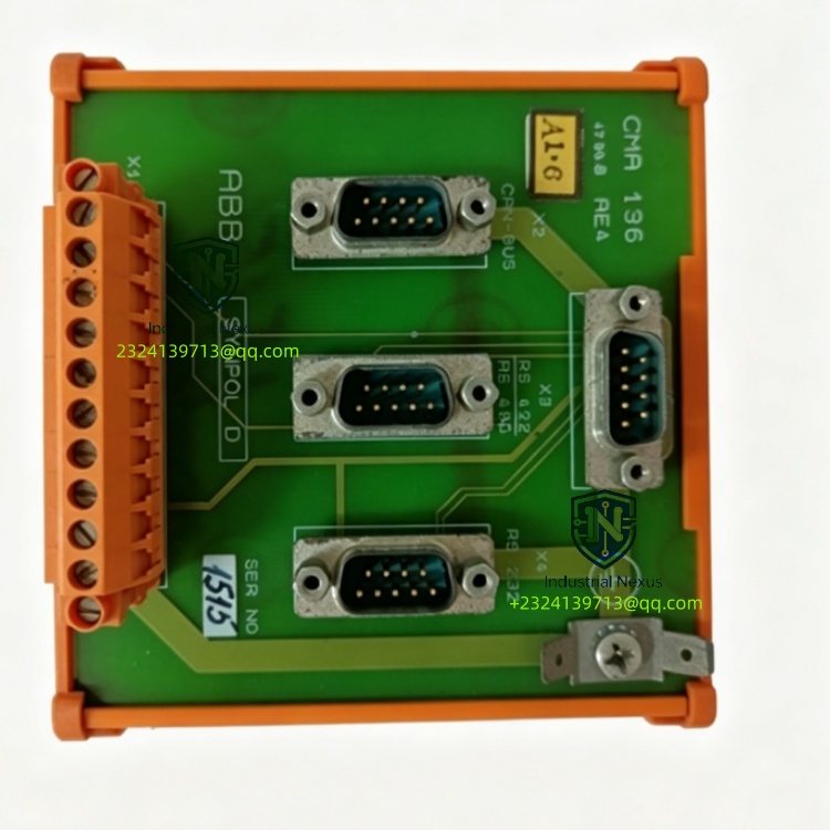 ABB CMA136 3DDE300416 SYNPOL D Protection Interface Terminal Board Generator Control Spare Part